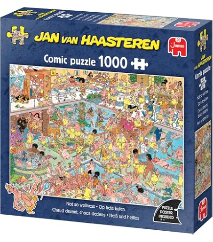 JAN VAN Jumbo ジグソーパズル　1000ピース×2 Amazon.com: Jan Van Haasteren DIY Shop & Renovation Project - 2 x